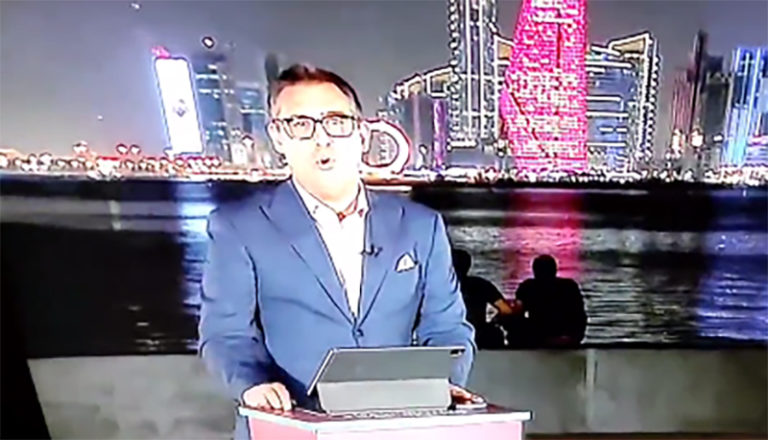 Jornalista Nuno Luz comete gaffe inacreditável no Qatar (vídeo)