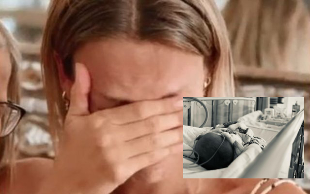 Dor e lágrimas de Núria Madruga após internamento do filho bebé de um mês
